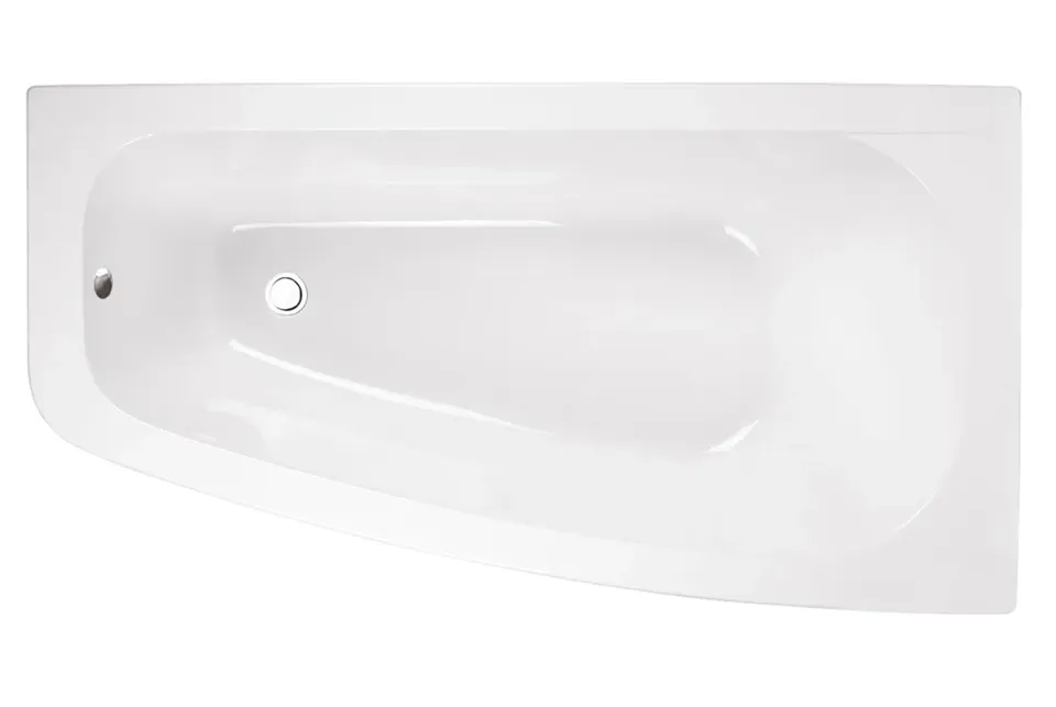 Ванна акрилова LUNA 150х80 Права (соло) без ніг