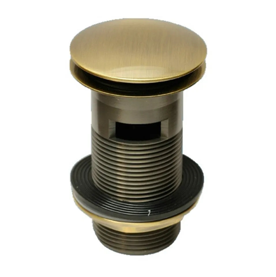 Корок-автомат для умивальника 5/4" CW60-AB антична бронза