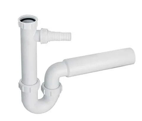 Сифон для кухонної мийки з підключенням до пральної машини (11/2х50 мм) HC7