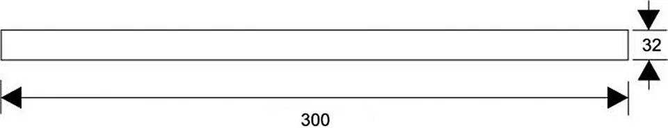 Труба хромована для сифона до умивальника 32 х 300 мм RS2 — фото 2