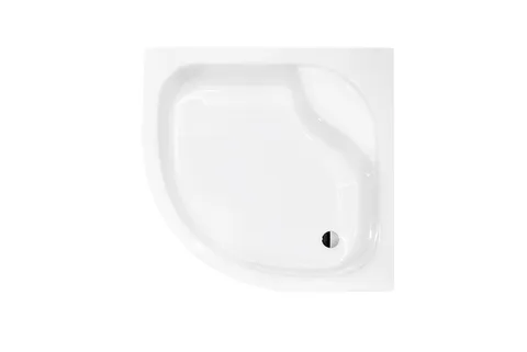 Піддон півкруглий DIPER I 90x90x24/38,5 з сидінням + ноги