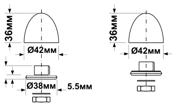 Набір монтажний FP45R-CAPKIT — фото 3