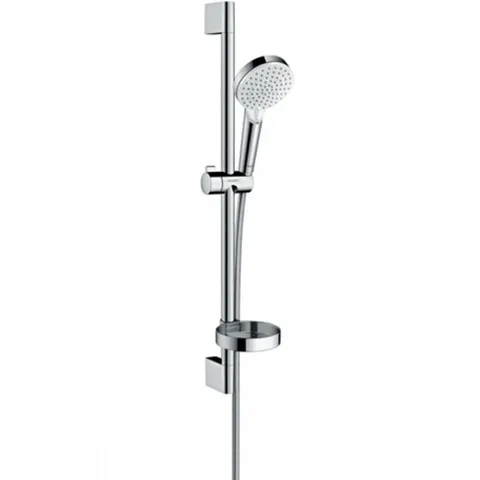 Душовий набір Crometta Vario 0.65 см з мильницею, White/Chrome (26553400)