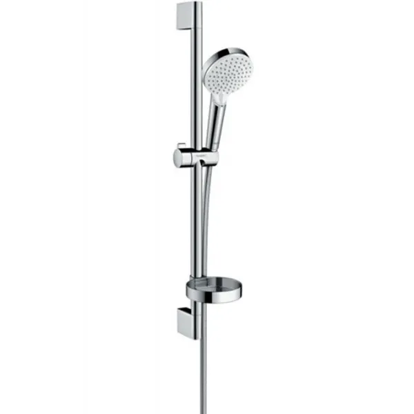 Душовий набір Crometta Vario 0.65 см з мильницею, White/Chrome (26553400)