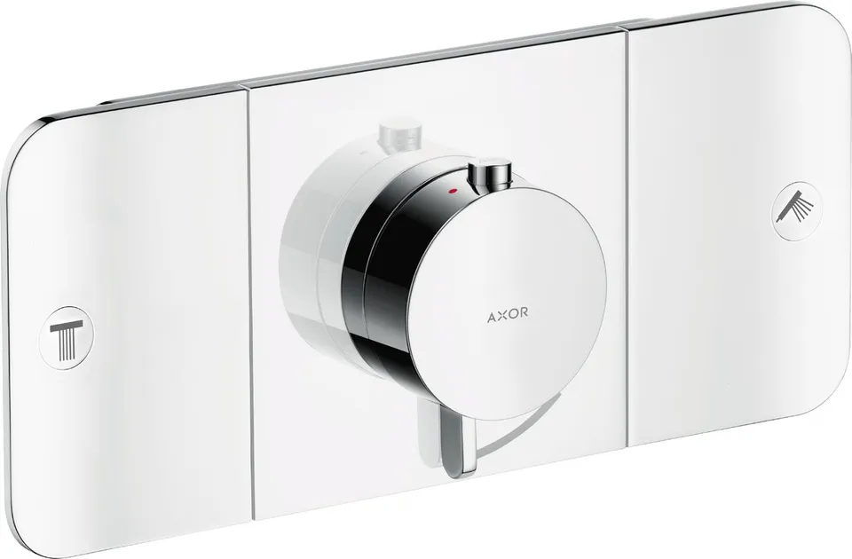 Термостат для 2-х споживачів Axor One прихованого монтажу, хром 45712000