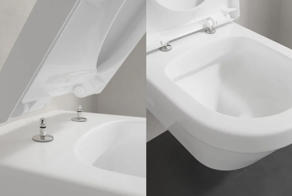 ARCHITECTURA Унітаз підвісний Rimless 53 см + сидіння 98M9C101 (5684HR01) — фото 4