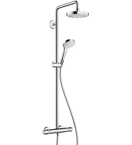 Душова система Croma Select S 180 2jet з термостатом, White/Chrome (27253400)