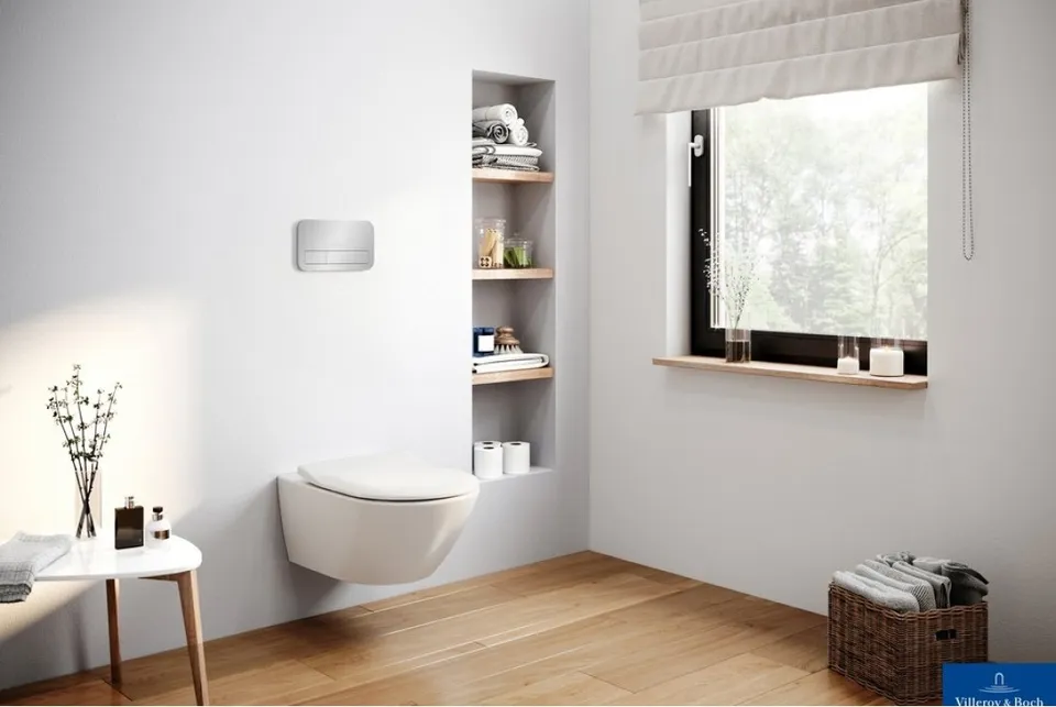 Кнопка змиву VICONNECT E200 пластикова хромована (92249061) — фото 2