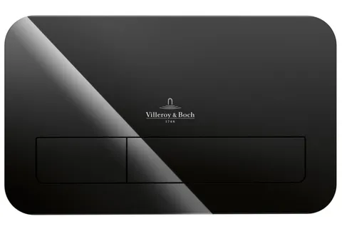 Кнопка змиву VICONNECT 200G скло чорне глянцеве (922400RB)