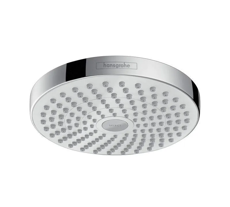 Верхній душ Croma Select S 180 2jet Showerpipe 180 мм білий/хром (26522400)