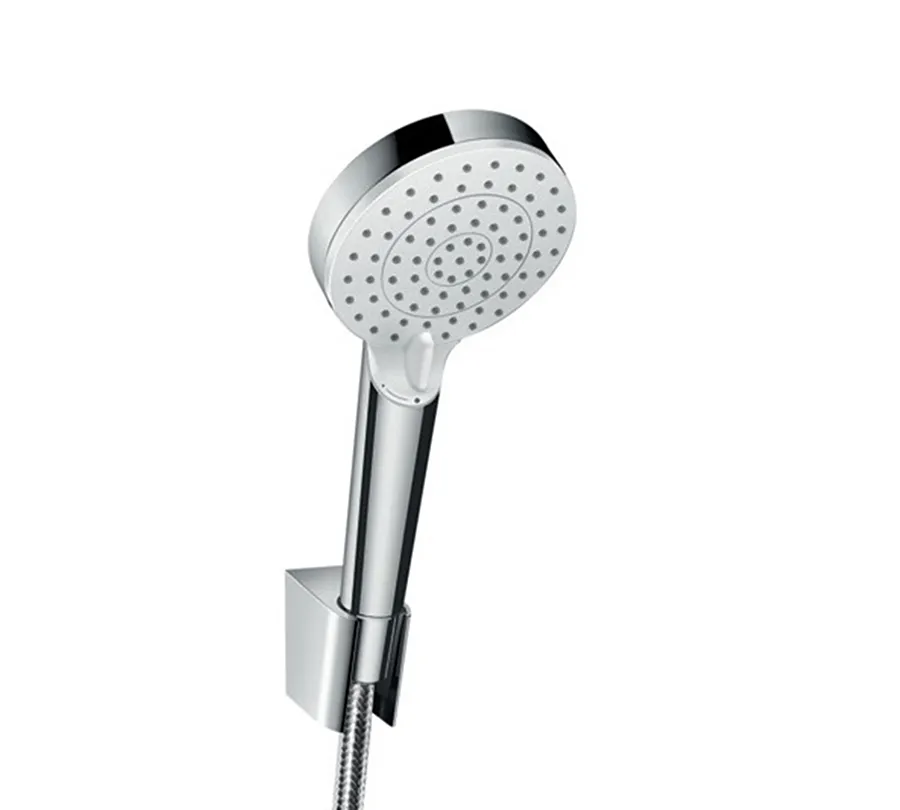 Душовий набір Crometta Vario з тримачем 1.6м EcoSmart 9 l/min, White/Chrome (26694400)
