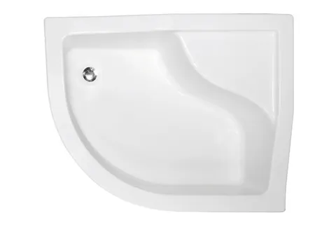 Піддон півкруглий MAXI 100x80х24/38,5 P правий + ноги