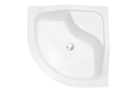 Піддон півкруглий OLIVER II 90x90x31,5 глибина 21, з сидінням + ноги