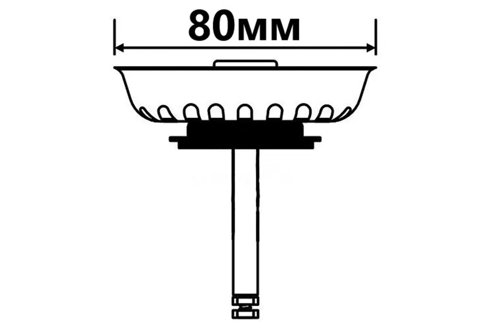 Сито до сифона мийки BWSTTOP-PU — фото 2