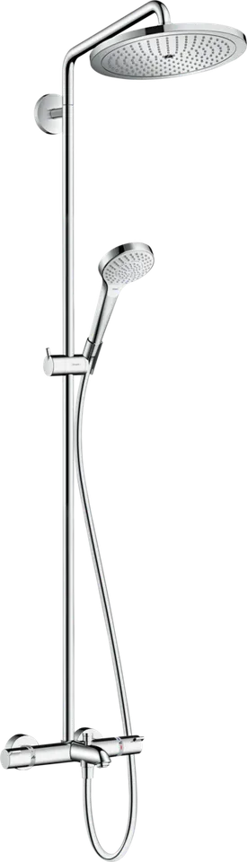 Душова система Croma Select S 280 RainAir 1jet Showerpipe для ванни з термостатом, хром (26792000)