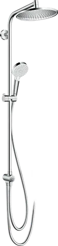 Душова система Crometta S Showerpipe Reno 240 1jet без змішувача, Chrome (27270000)