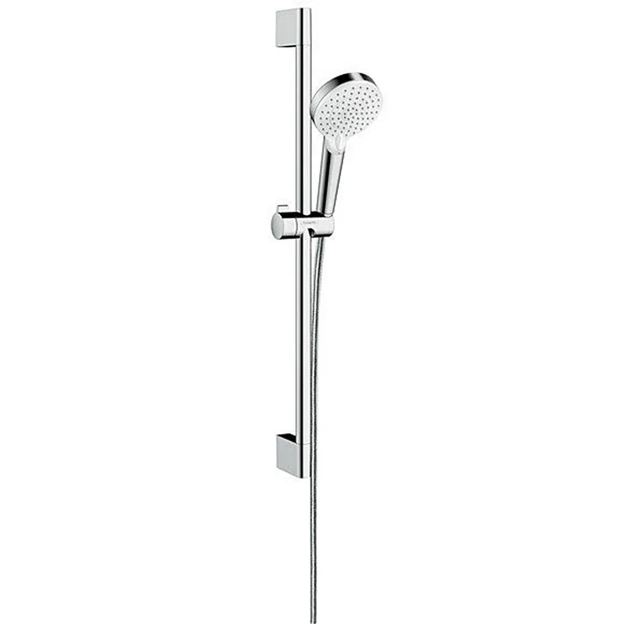 Душовий набір Crometta Vario 0.65м EcoSmart 9л/хв, White/Chrome (26534400)