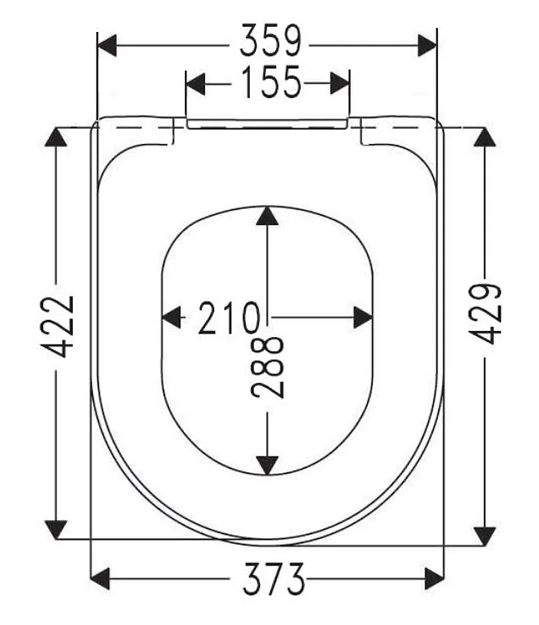 ARCHITECTURA Сидіння на унітаз з функцією SoftClosing та QuickRelease (98M9C101) — фото 3