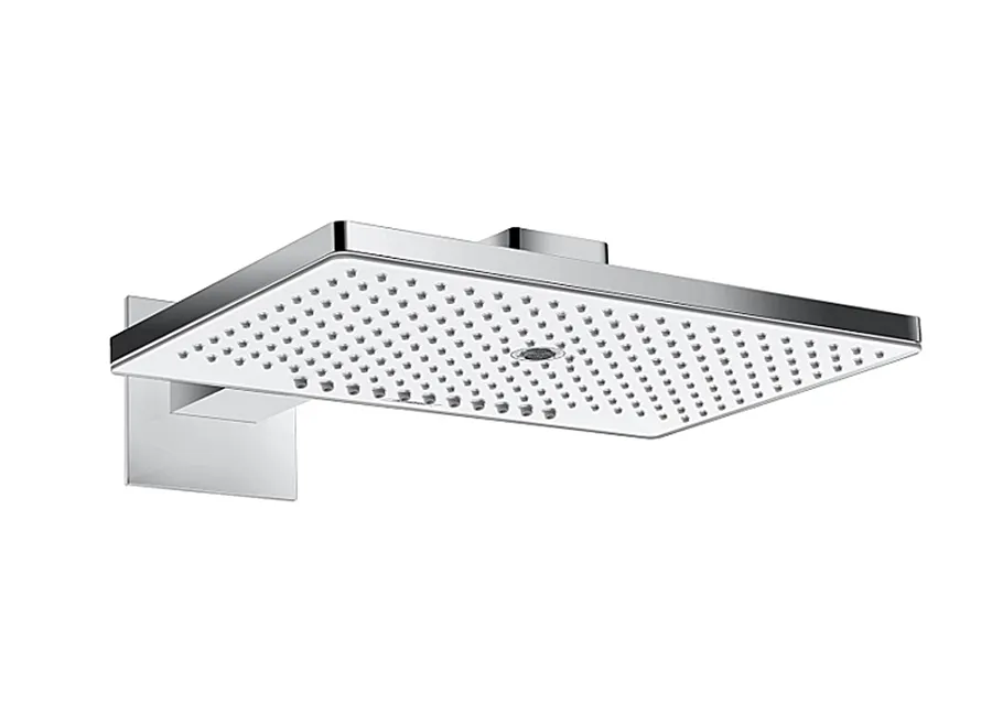 Верхній душ Rainmaker Select 466х300 3jet з настінним кронштейном, White/Chrome (24007400)