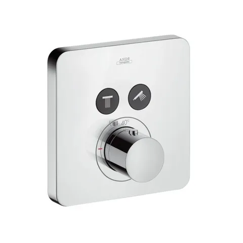 Термостат для 2-х споживачів Axor ShowerSelect прихованого монтажу, хром 36707000