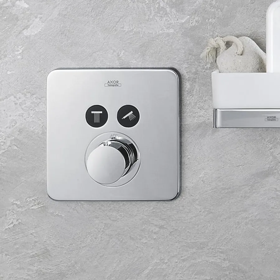 Термостат для 2-х споживачів Axor ShowerSelect прихованого монтажу, хром 36707000 — фото 3