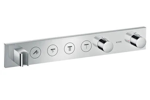 Термостат для 4-х споживачів Axor Select, прихований монтаж, Chrome 18357000