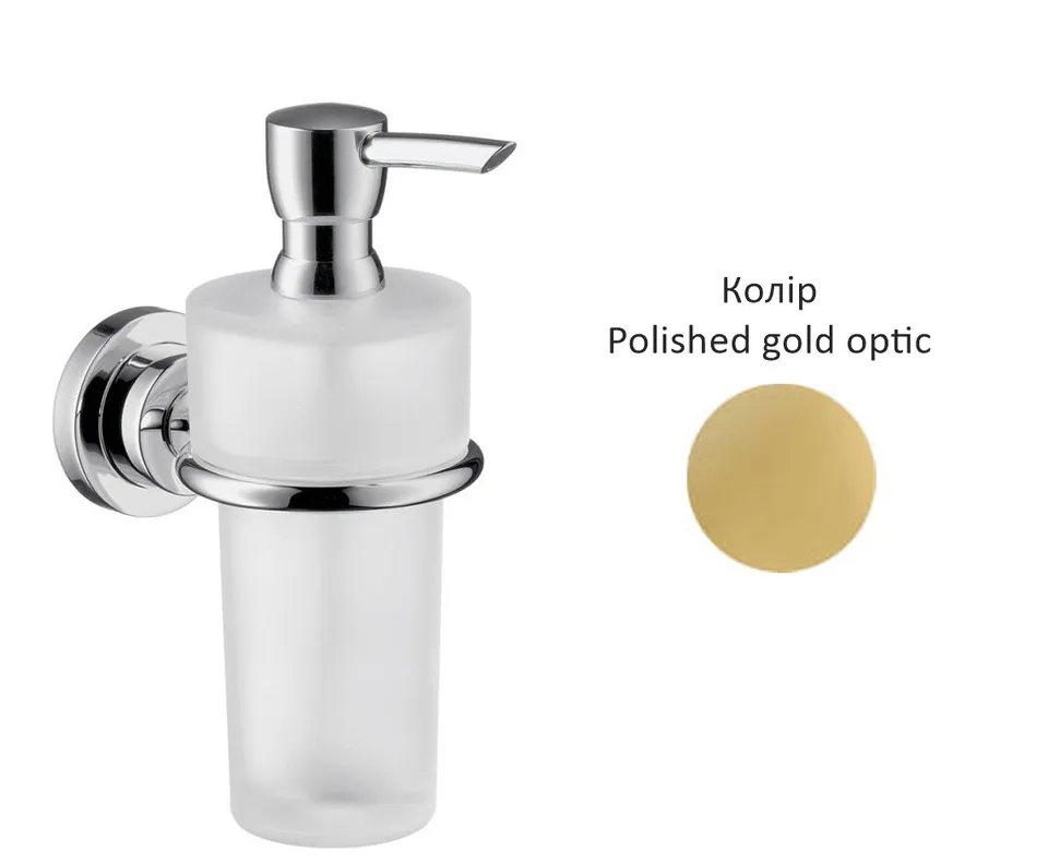 Дозатор настінний Axor Citterio Polished gold optic 41719990
