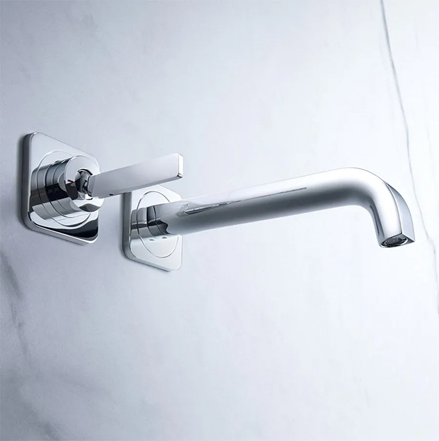 Змішувач Axor Citterio E 221 для умивальника зі стіни Chrome 36106000 — фото 3