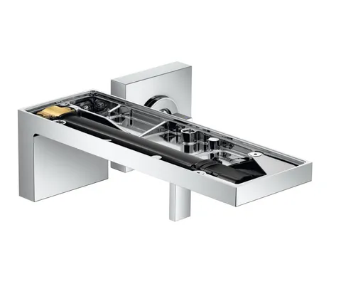 Змішувач Axor MyEdition 221 для умивальника зі стіни на 2 отвори без накладки, Chrome 47062000