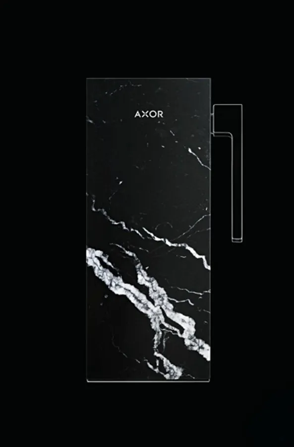 Накладка для змішувача AXOR MyEdition 245 Marble, Nero Marquina 47914000 — фото 2