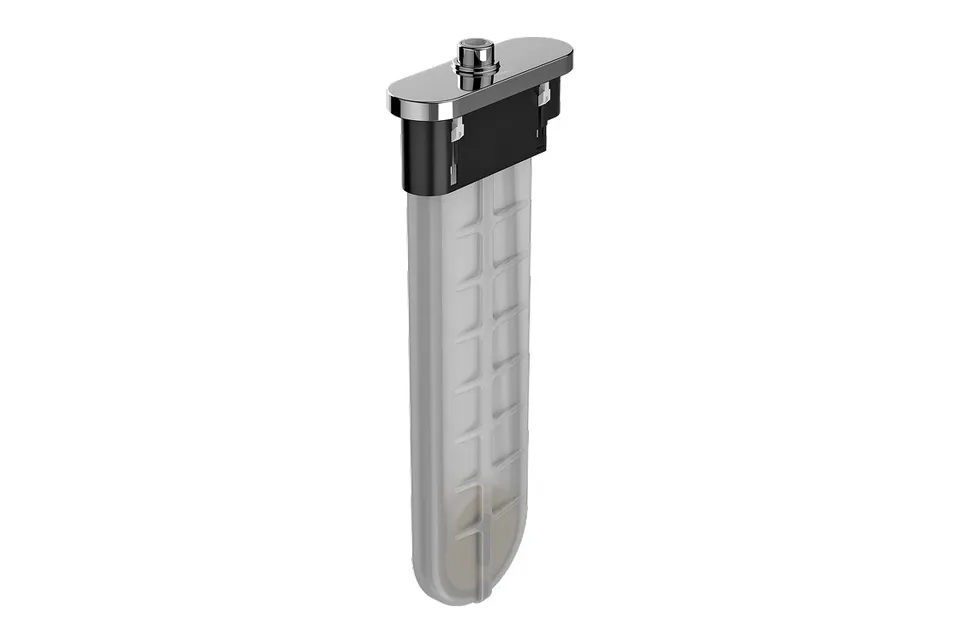 Шланг для лійки SBox Oval 145 мм врізний в борт ванни, Chrome (28020000)