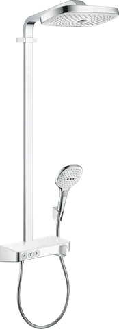 Душова система Raindance Select E 300 3Jet з термостатом ShowerTablet, White/Chrome (27127400)