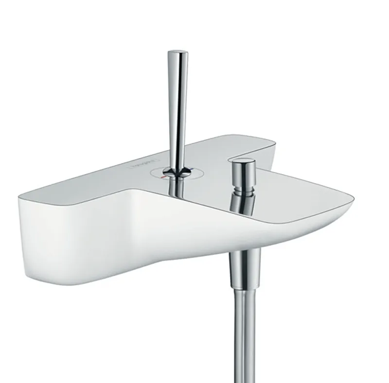 Змішувач PuraVida для ванни, White/Chrome (15472400)