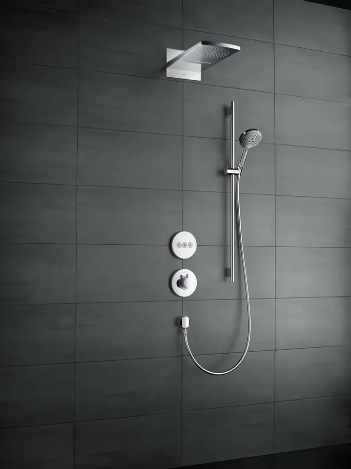 Термостат прихованого монтажу ShowerSelect S Highﬂow на 1 клавішу (15742000) — фото 3