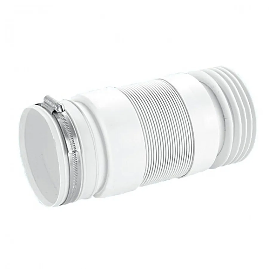 Гнучке пластик.з'єд. розтяжне L260-420mm 110mm без фланц. прокл.з мет.хомутом WC-F23RJ