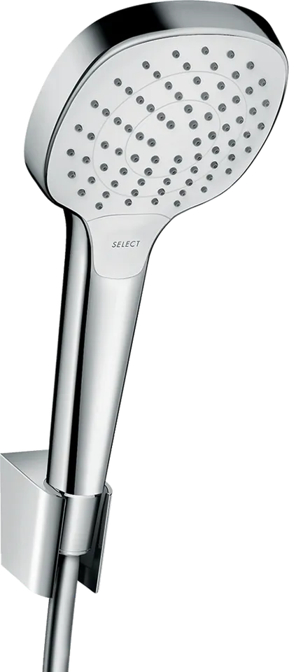 Душовий набір Croma Select E Vario/Port 160 см, White/Chrome (26413400)