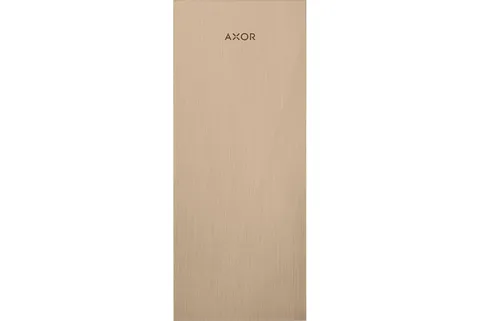 Накладка для змішувача AXOR MyEdition 200 Metal, Brushed Red Gold 47903310