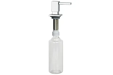 Дозатор миючих засобів врізний SOAP-SQ-CPB хром