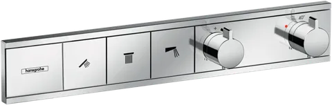 Термостат прихованого монтажу RainSelect на 3 клавіші, Chrome (15381000)