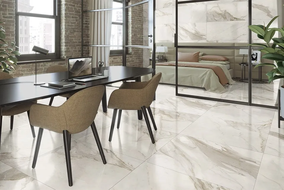 CALACATTA GOLD R90 BOB GLOSSY 30х90 (плитка настінна) — фото 3