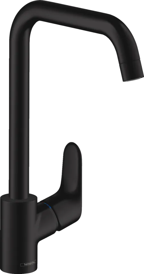 Змішувач Focus 260 для кухні Matt Black (31820670)