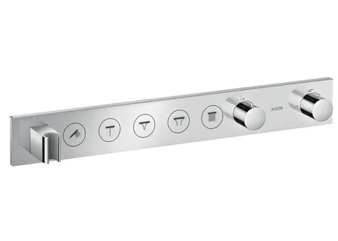 Термостат для 5-х споживачів AXOR Select прихований монтаж Chrome 18358000
