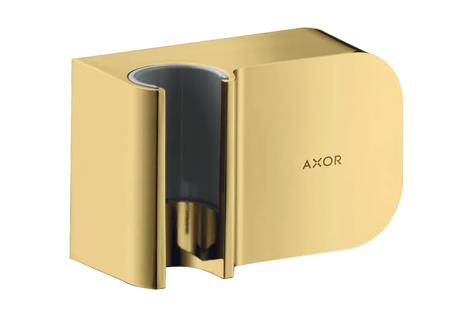 Шлангове під'єднання Fixfit Porter AXOR One з тримачем Polished Gold Optic 45723990