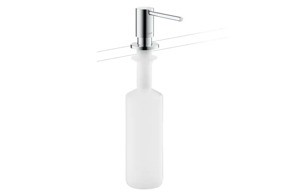 Дозатор кухонний AXOR Uno для миючого засобу 500 ml врізний, Chrome (42818000)