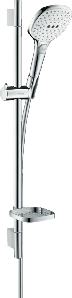 Душовий набір Raindance Select E 120 3jet EcoSmart Unica`S Puro 65, White/Chrome (26622400)