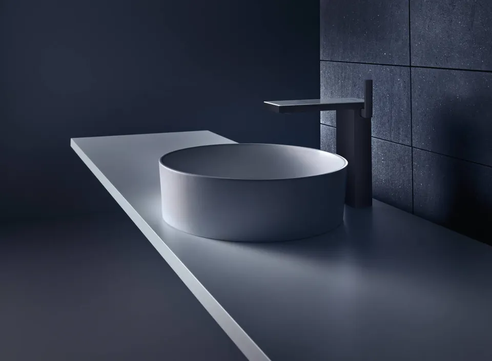 Накладка для змішувача AXOR MyEdition 245 Marble, Lasa Covelano Vena Oro 47910000 — фото 2