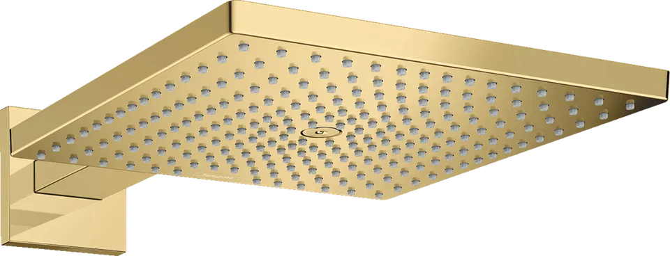 Верхній душ Raindance Select E 300 1jet Air з тримачем 390 мм, Polished Gold Optic (26238990)