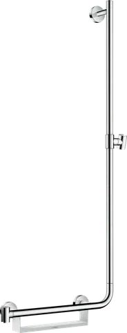 Душова штанга Comfort 110 см правостороння, White/Chrome (26404400)