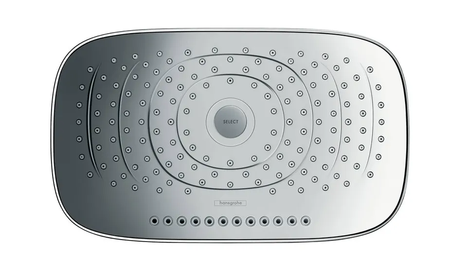 Верхній душ Raindance Select E 300 3jet з тримачем, хром (26468000) — фото 2