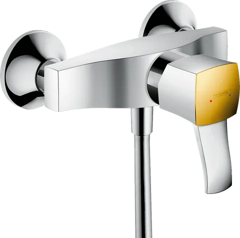 Змішувач Metropol Classic для душу, Chrome/Gold Optic (31360090)